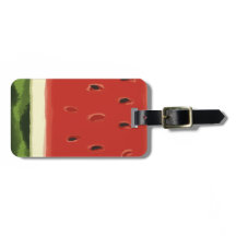 Lagertagg för Bright Red Watercolor Watermelon Lug