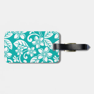 Lagertagg för ISLAND PLUMERIA (AQUAMARINE) Bagagebricka