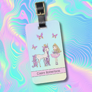 Lagertagg för Magic Unicorn-ryggsäck Bagagebricka