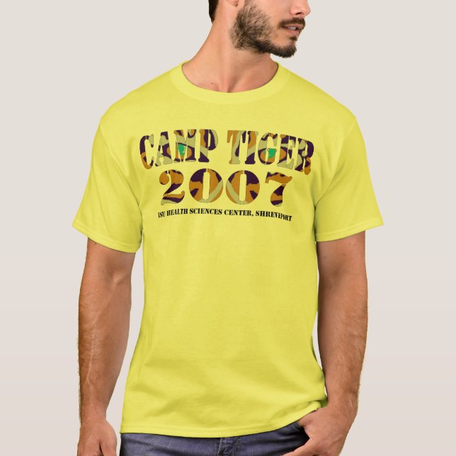 lägertigerskjorta tee shirt (Framsida)