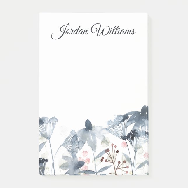 Lagerträdgårdar - Vattenfärgslådor Post-it Block (Framsida)