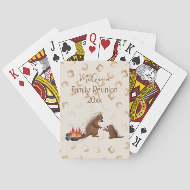 Lägervolymsjällar Reunion Casinokort (Baksidan)