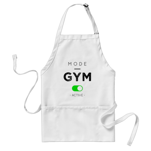 Lägesgym aktivt förkläde (Framsidan)