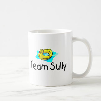 Laget befläcker ankan kaffemugg