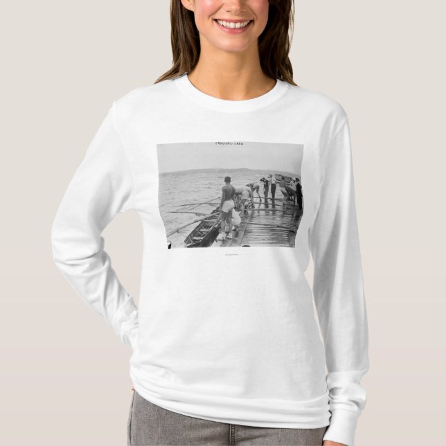 Laget för den Stanford roddbesättningen T Shirt (Framsida)