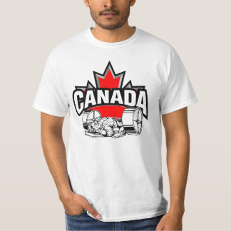 Laget Kanada tar av planet press 1 T-shirt