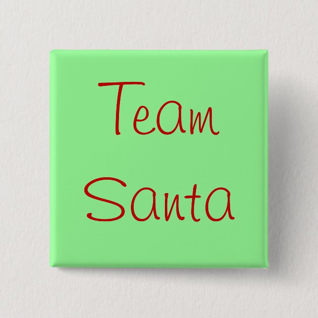 Laget Santa knäppas Knapp (Framsida)