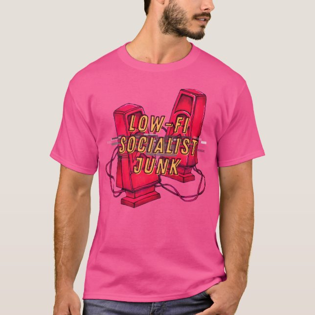 LågFi-socialistiskt segment T Shirt (Framsida)