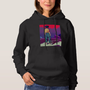 Lågfidelity hiphop chillhop lugna beats lofi-estet t shirt