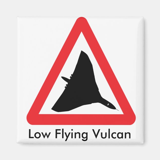 Lågflygande vulcan Magnet. Magnet (Framsidan)