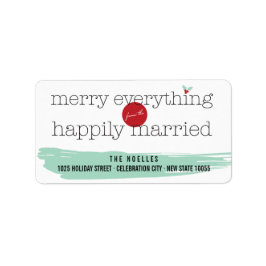 Lägg av allt från Adress som lyckligt har varit gi Adressetikett