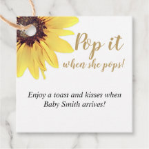 Lägg av när hon hoppar! Färgad solros