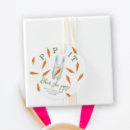 Lägg av! När hon poppar! Gåvor Etiketter