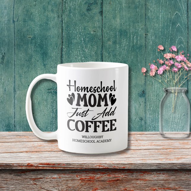 Lägg bara till kaffe i Mamma Kaffemugg (Skapare uppladdad)