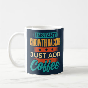 Lägg bara till kaffe i snabbväxande hacker kaffemugg
