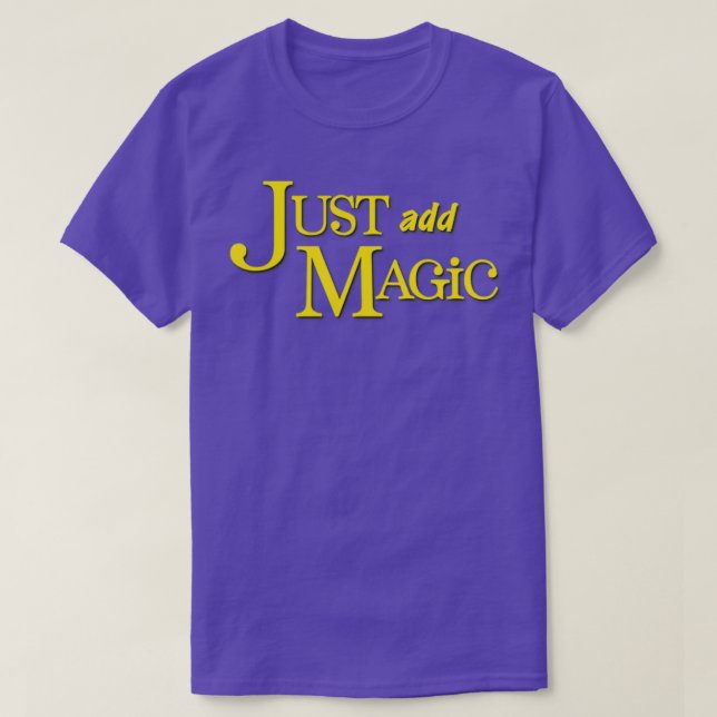 Lägg bara till magasin t shirt (Design framsida)