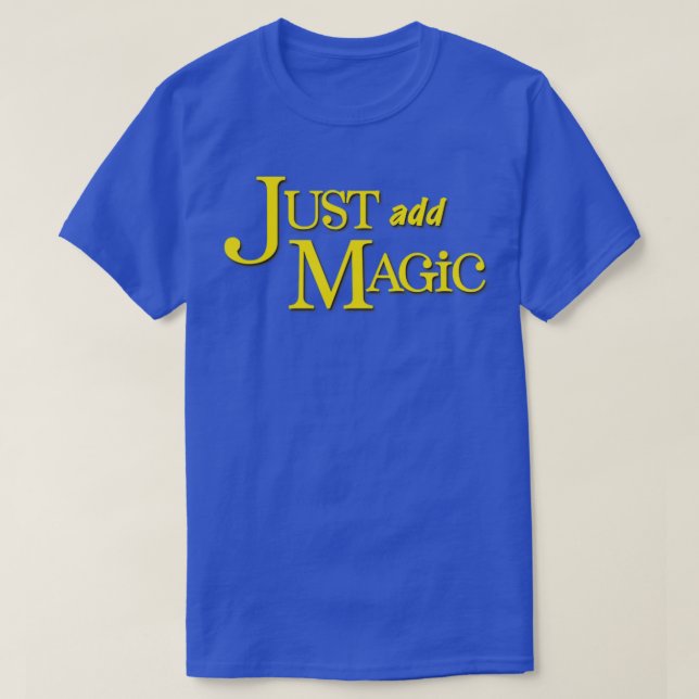 Lägg bara till magasin t shirt (Design framsida)