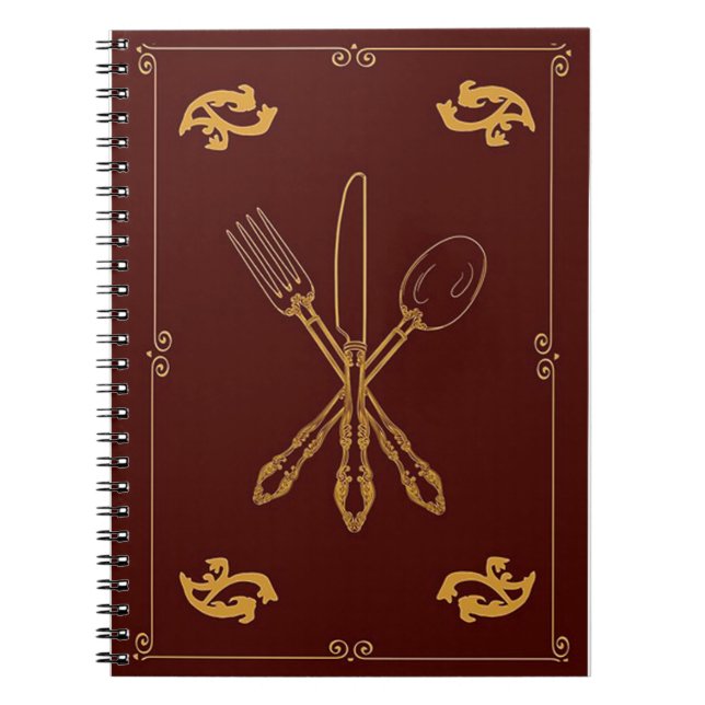 Lägg bara till Magic Utensils Notebook Anteckningsbok (Framsidan)
