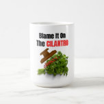 Lägg den på Cilantro-Funny Guilty Herb Kaffemugg<br><div class="desc">Vare sig det är tako kväll eller bara en annan morgon av eftertanke säger mugg allt - den verkliga brottslingen är cilantro. Det är perfekt för alla som känner tillhören på örten på rättegång,  inte på din tallrik.</div>