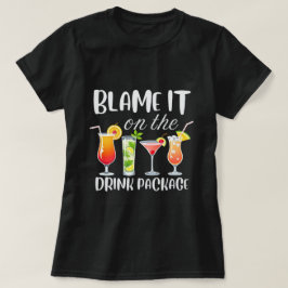 Lägg den på Drink Paket Shirt, Lustigt Cruise T Shirt