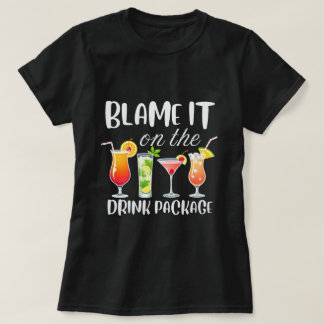 Lägg den på Drink Paket Shirt, Lustigt Cruise T Shirt