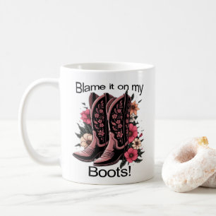 Lägg den på mina Boots - Roligt Mugg! Kaffemugg