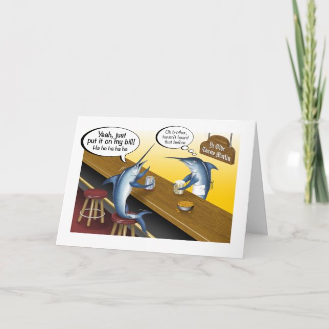 Lägg den på mitt växel- och fiskekort kort (Framsida)