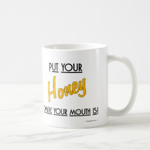 Lägg din älskling där du har mun! -Mugg Kaffemugg