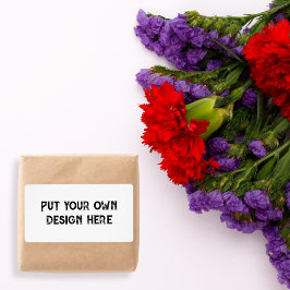 Lägg din egen design fraktsedel