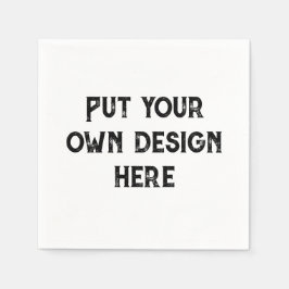 Lägg din egen design pappersservett