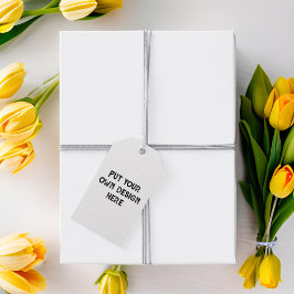 Lägg din egen design presentetikett