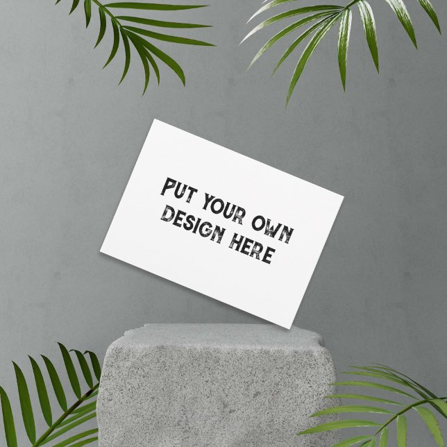 Lägg din egen design tack kort (Skapare uppladdad)