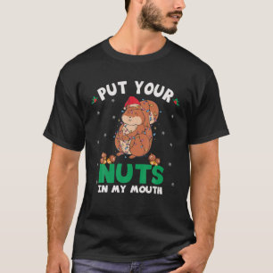 Lägg din Nöt i min munekorre Julnätt T Shirt