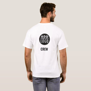 Lägg enkelt till din egen Logotyp för affärsperson T Shirt