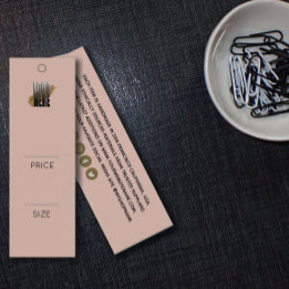 Lägg enkelt till Logotypens  Prisa märkre för kläd Litet Visitkort