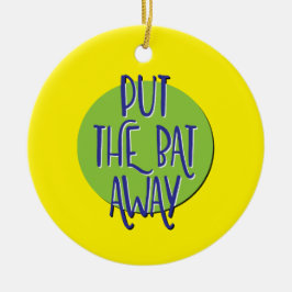 Lägg Fladdermus på återställningstiden på slovenen Julgransprydnad Keramik