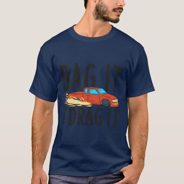 Lägg i påsatt nedre Mini Lastbil Nedre T Shirt (Framsida)