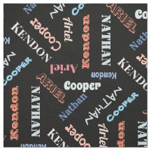 Lägg till 4 barn eller Pets Namn-Anpassningsbar sv