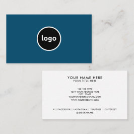 Lägg till Affärskort för Professionell av Logotype Visitkort