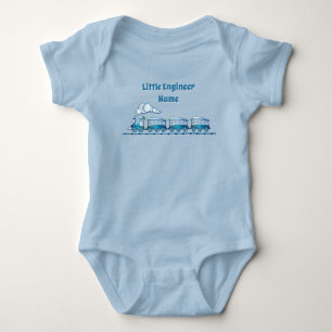 Lägg till ändringstext för Namn, liten Ingenjör Ba T Shirt