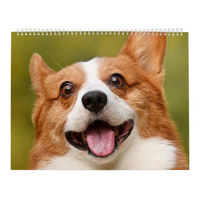 Lägg till anpassad Personlig för foto-Hund Kalender (Omslag)