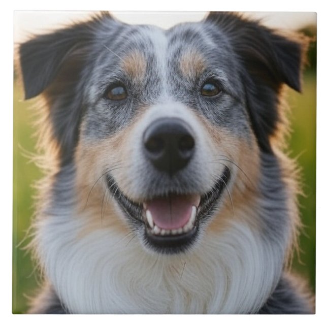 Lägg till anpassning av sällskapsfoto kakelplatta (Framsidan)