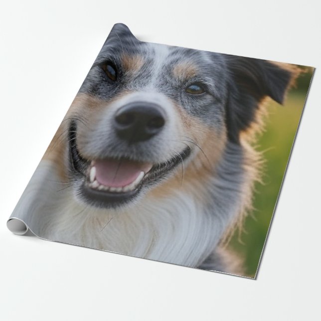 Lägg till anpassning av sällskapsfoto presentpapper (Utrullad)