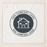 Lägg till Anpassningsbar Business Logotyp Real God Sjal<br><div class="desc">Lägg till din egen logotyp till den här scarfen oavsett om det är en bild, ett ord-märke eller ett enkelt foto till den här anpassadet för att marknadsföra och medvetandegöra ditt varumärke och företag. Du kan lägga till företagets webbplats adress eller slogan eller ta bort platshållartexten genom att klicka på...</div>
