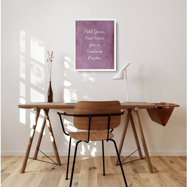 Lägg till Anpassningsbar, Fet Rosa Grunge med fets Poster (Skapare uppladdad)