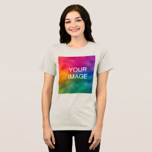 Lägg till anpassningsbar Ladda upp ditt eget fotok T Shirt