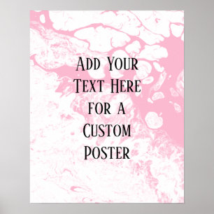 Lägg till Anpassningsbar, vit och mellanliggande R Poster