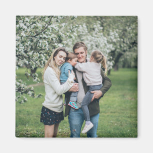 Lägg till Anpassningsbarna Family Photo Magnet