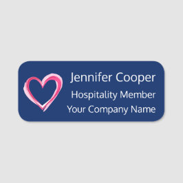 Lägg till Anpassningsbarna Text Namn bricka för Lo Namnbricka