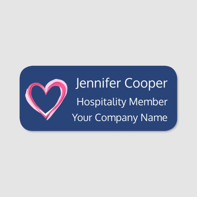 Lägg till Anpassningsbarna Text Namn bricka för Lo Namnbricka (Framsida)